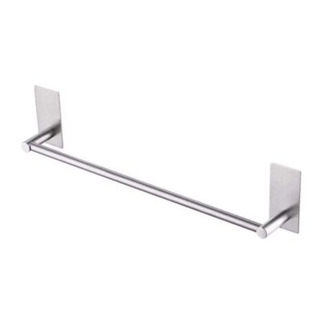 Porte Serviette Murale Adhesif Porte Serviette Salle de Bain en Acier Inoxydable 40cm Porte Serviette Auto-adhésif Porte Torchon, Serviette de Bain (1/4)