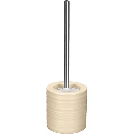 Kleine Wolke - Porta-scopino per WC Sahara, in Porcellana Beige