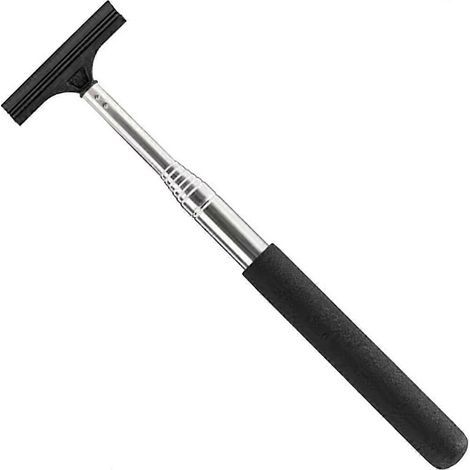 Tragbarer Auto-Spiegelwischer mit langem Griff – 21,2 x 6,5 cm – Schwarz (1/4)