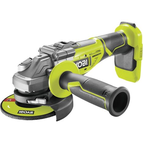 Winkelschleifer Ryobi RAG18BL0 grün 125 mm bürstenlos (1/5)