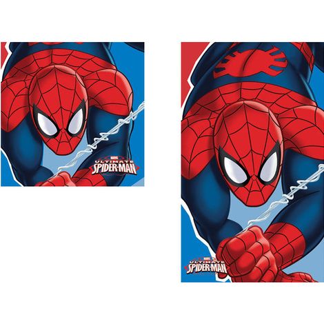 SET 2 TOALLAS POLIESTER NIÑO SPIDERMAN 820-559
