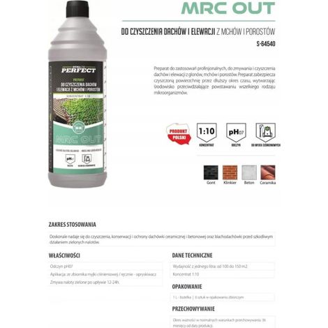 Nettoyant pour toitures et façades Stalco