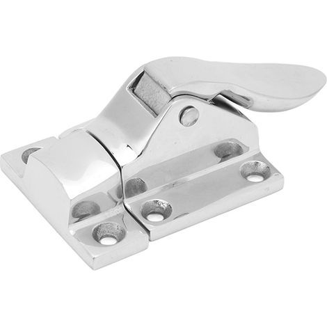 2 Verrous de porte marine 48 x 38 mm en acier inoxydable 316, loquet d'armoire verrouillable pour bateau, yacht et camping-car (1/5)