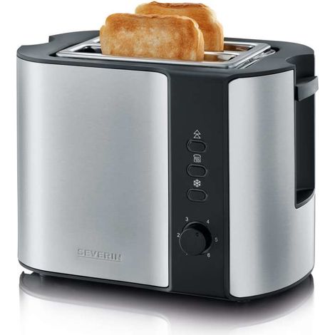 TOSTADOR SEVERIN AT2589 800W PAN MOLDE INOX 2 RANURAS (1/5)