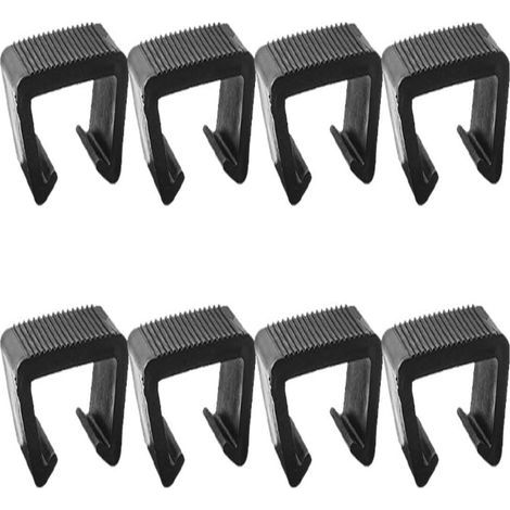 Clips pour Meubles en Osier 8 Pièces en Plastique pour Fixation de Canapés d'Extérieur et Mobilier de Patio (1/5)