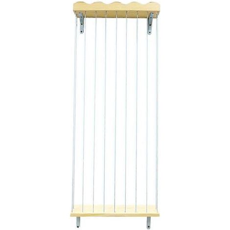 Rangement d'angle pour peluches - Étagère à peluches réglable en longueur pour chambre d'enfant (1/4)