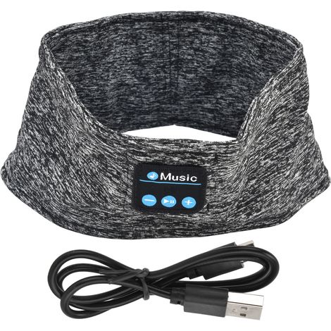 Casque de sommeil Bluetooth 5.0, bandeau antibruit, pour le sport (1/5)