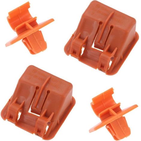 Lot de 2 supports de capot, clip de fixation, pour S-koda Fabia Octavia MK2 2004-2013 1U0823570A, cadre de serrage, clip de boucle