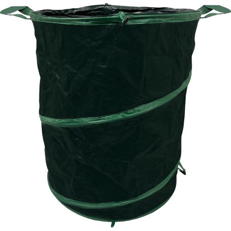 Sacco Fogliame Contenitore Per Giardinaggio Pieghevole Con Manici Rifiuti 56x70cm (1/4)