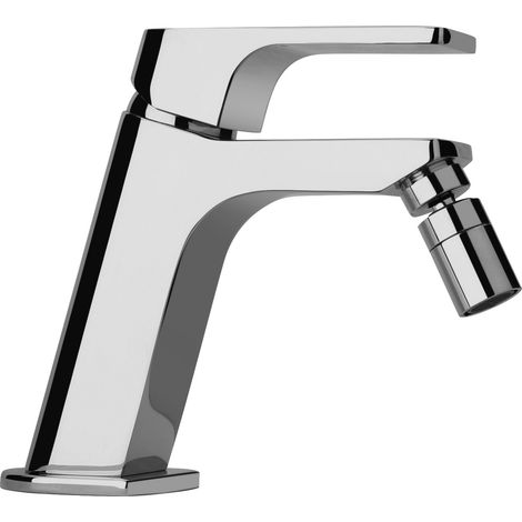 Miscelatore bidet Atacama con piletta click clack in ottone cromo (1/3)