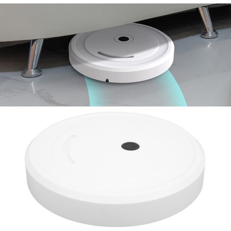 Aspirateur robotisé, machine de nettoyage et d'aspiration des poussières domestique à piles, blanc (1/5)
