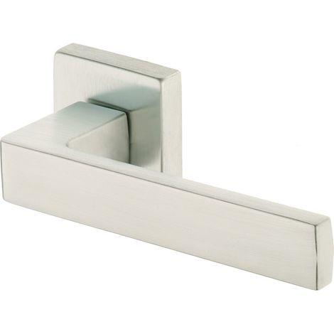 1PZ MANIGLIA "ASTI" CON ROS QUADRA MM.45 CROMO SATINATO (1/2)