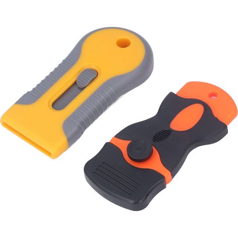 Kit de 22 grattoirs à lames doubles pour le nettoyage et le grattage d'autocollants. (1/5)