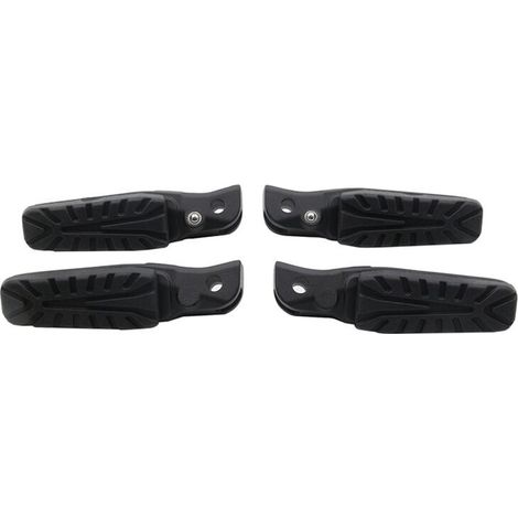 Vorder- und Hinterradpedale für 125/200/250/390 (Modelle 2019-2024 RC125, RC200, RC390, Duke250, Duke390, schwarz)