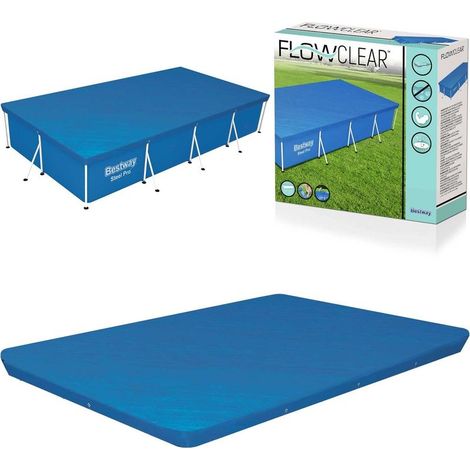 Couverture pour piscine cadre 400 x 211 cm bestway 58107