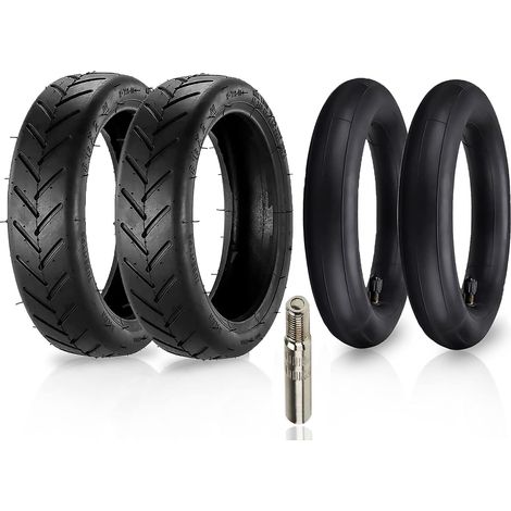 Pneu et Chambre à air Xiaomi 8,5 pouces(8 1/2X2) Roue Trotinette Xiaomi M365, Pneu Pour Trottinette Electrique Xiaomi M365//pro/pro2/1s/essential Et Wispeed T855 /t850 (2 Pneu+ 2 Chambre à air) (1/5)