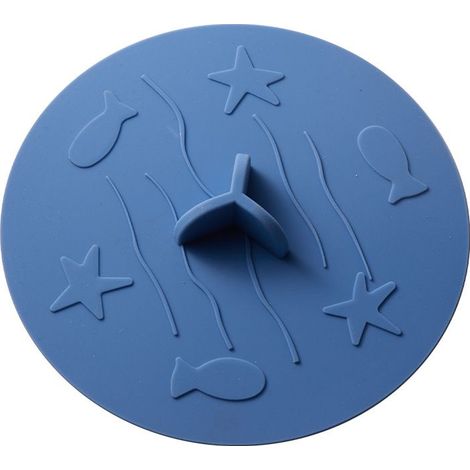 Bouchon Silicone - Pour Siphon De Sol - Universel 90 mm - Salle De Bain Cuisine - 1 Pièce (1/3)