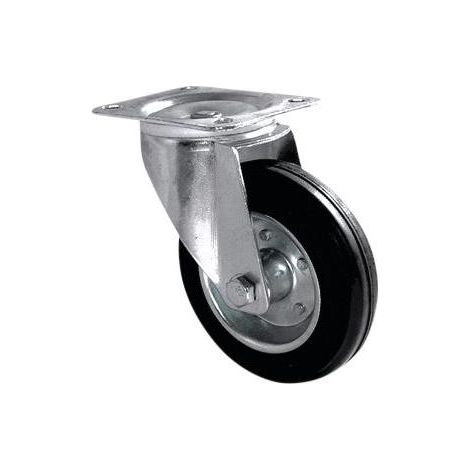 GUITEL Roulette Pivotante À Platine, Diam.160 Mm (1/2)