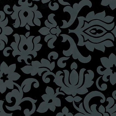 Fablon Classic Ornament Black Grey Stationary Crafts Self Adhesive Film Vinyl (1/2)