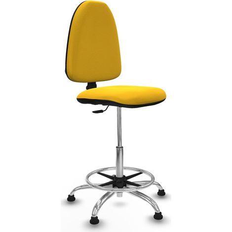 Piqueras y Crespo B0005RT Silla de Oficina Amarilla Ajustable (1/3)