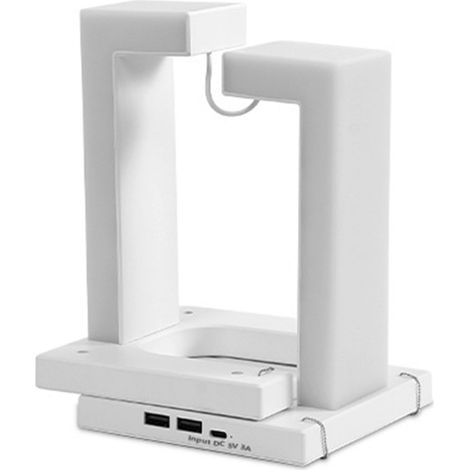 Lampe de chevet LED tactile flottante avec chargeur sans fil pour téléphone, éclairage de lecture nocturne suspendu pour chambre, bureau, maison. (1/5)