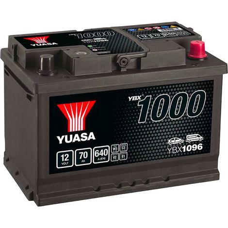 Batterie Yuasa SMF YBX1096 12V 70ah 640A L3D
