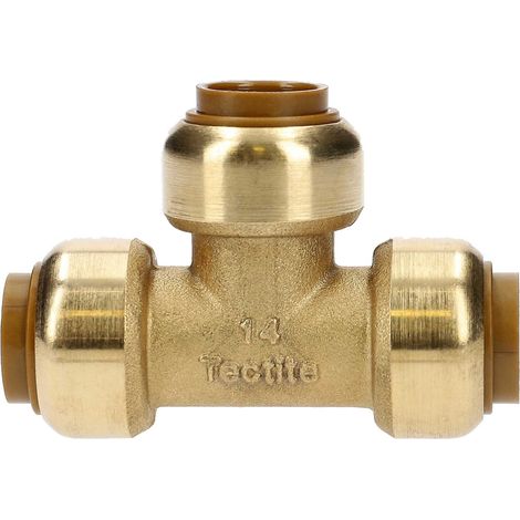 Aalberts Ips TECTITE Classic Reduzier-T-Stück 3-fach Messing weiblich