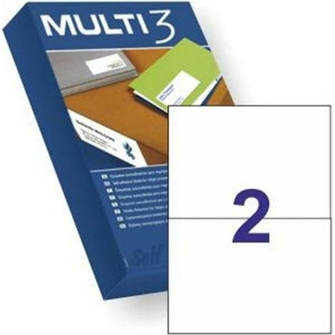 Etiquetas Adhesivas Apli Multi3 10532/ 210 x 148mm/ 500 Hojas (1/2)