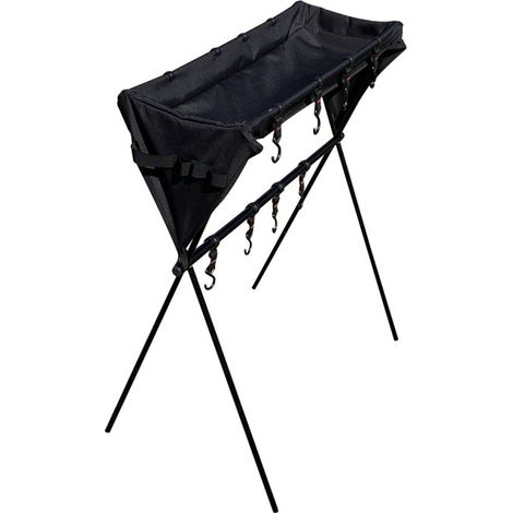 Rack de Rangement Camping Hanger Multifonction Aluminium pour Ustensiles de Cuisine et Vêtements avec Sac de Transport (1/5)