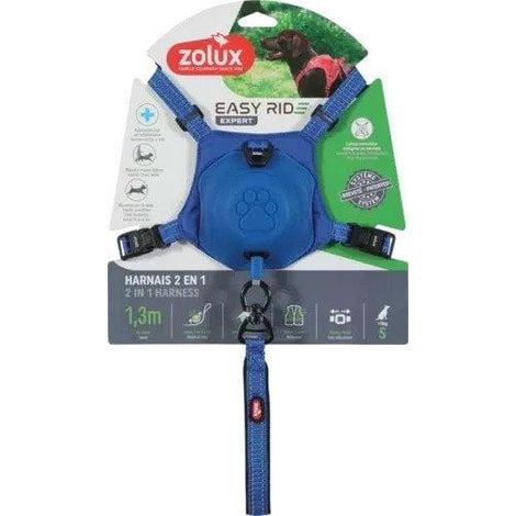 Zolux Easyride Arnés Azul Talla S para Perro
