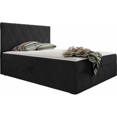 Cama continental Comfivo Avis, Magic Velvet 2219, Continental, Doble, 180x200, Tapiz, Somieres, 183x206x112cm