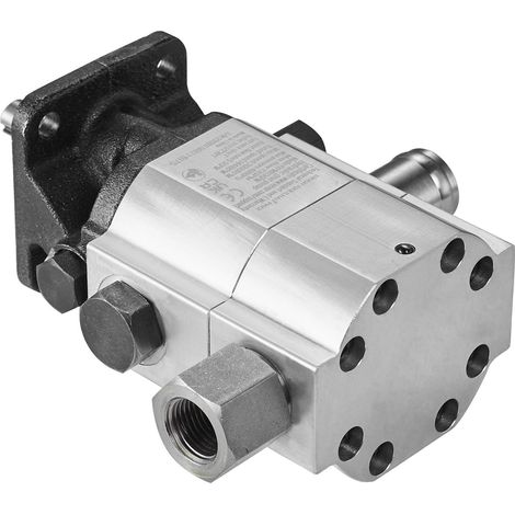 Pompe hydraulique fendeuse de bûches, 13 GPM, 2 étages 3000 PSI, admission 1'' sortie 1/2'' NPT, 3600 tr/min, pompe à engrenages en aluminium pour fendeuse et chasse-neige (1/5)