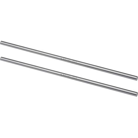 Outil de Tournage HSS Rond Acier Tige 5.5mm Barre 200mm Longueur pour Arbre Engranage Perceuse Outil de Tour Aléseuse Tournant Miniature Essieu Cylindrique épingle 2pcs (1/4)