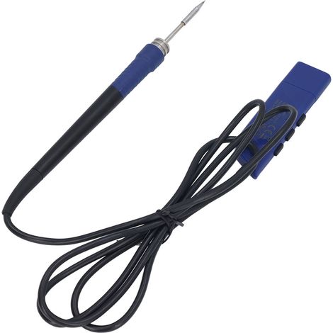 Fer à souder numérique DC5V USB avec affichage digital, outil de soudage électrique portable, écran LED, température précise, usage électronique, embout fin, câble inclus, 60W. (1/5)