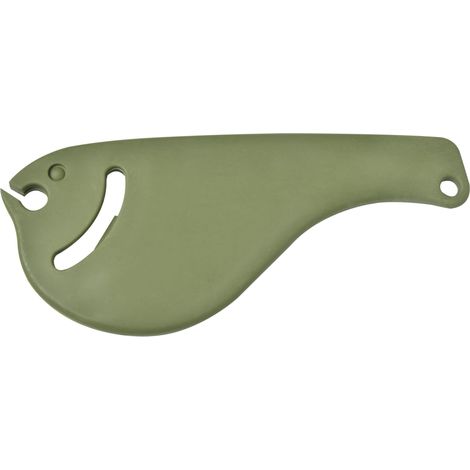 616VO Poisson Malin Ouvre-boîte, Ouvre-bocal, Décapsuleur Vert Olive (1/5)