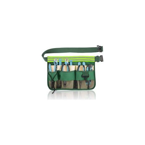 Portable Gardening Tools Belt, Garden Tool Belt, Adjustable Garden Tool Waist Bag (1/5)