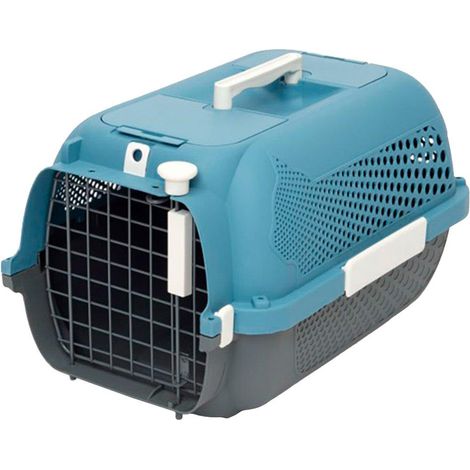 Catit Profil Transportbox Blau für Katzen