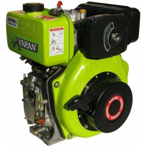 Moteur diesel 4 temps 305cc 4.92kW 6.7PS – Démarreur électrique – 92680 – Injection directe pour karts et générateurs (1/5)