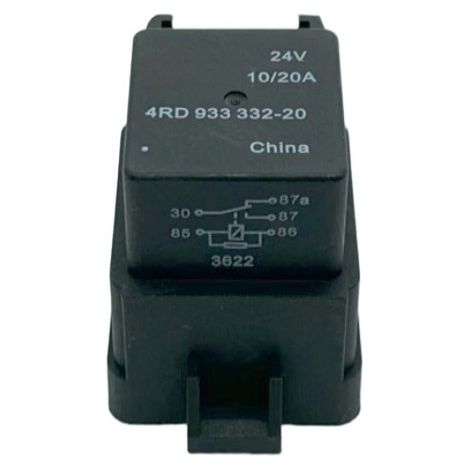 Relais clignotant automobile 24V 5P 4DR 933 332-20 (1/3)