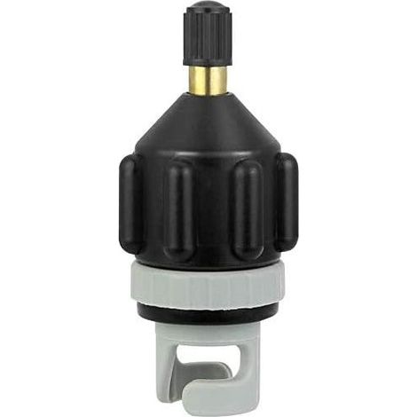 Adaptateur de Valve,Pompe à air Adaptateur Gonflage Rapide 7.8 3.4cm Compresseur Adaptateur pour Bateau Gonflable Kayak canoë Paddleboard (1/4)
