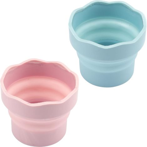 Bouteille À Eau Pliable - Seau En Silicone Pour Peinture - Nettoyage De Pinceaux - Usage En Intérieur Et En Extérieur - Lot De 2