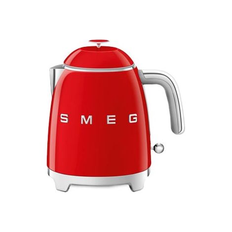 MINI HERVIDOR SMEG KLF05RDEU ROJO, CAPACIDAD 0,8L. 3 TAZAS, 1400W.