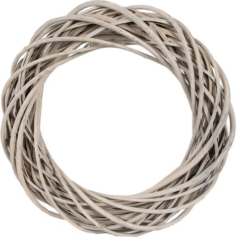 Couronne Clayre & Eef Ø 40 cm en rotin marron (1/2)