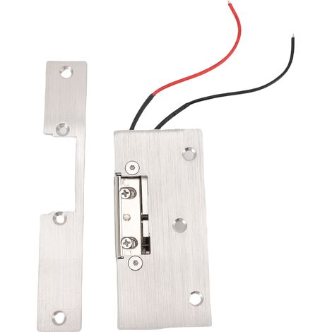GARRYFIZH Verrouillage électronique à sécurité positive avec mâchoire réglable en alliage d'aluminium pour bâtiments commerciaux et résidentiels, 12 V CC (1/5)