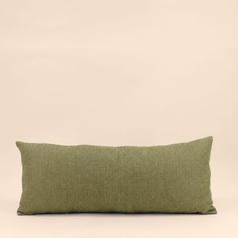 Coussin déperlant & anti uv kaki 30x70cm (1/5)