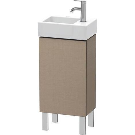 Meuble-lavabo L-CUBE 582x364x241mm Ans links taupe supermat