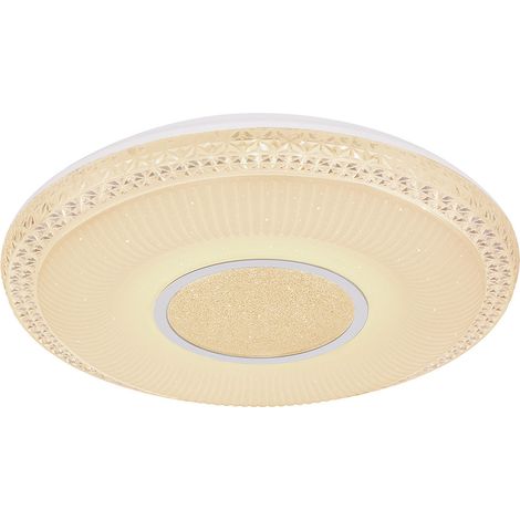 Globo - deckenleuchte - Klemens - weiß - metall - Ø 50cm - LED - (1/3)