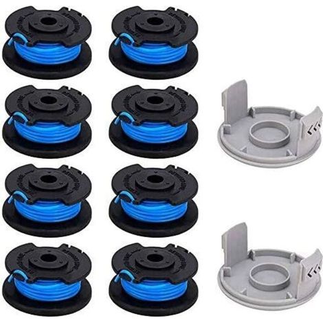 Ricambi per filo di nylon per decespugliatore, 10 confezioni di filo da 0,065 pollici, compatibile Ryobi (1/4)