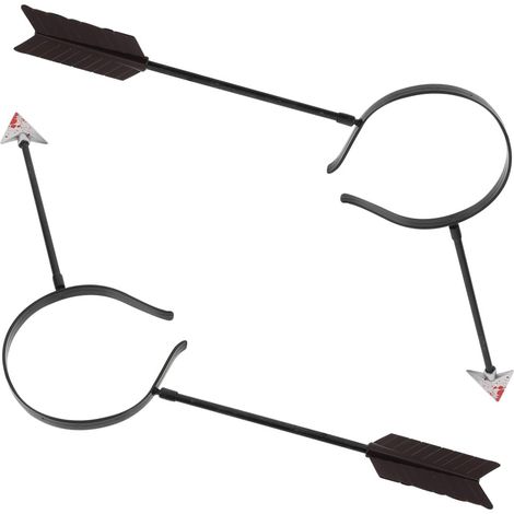 Halloween 2-Piece Black Plastic Hair Bands, Prank Tool (1/5)