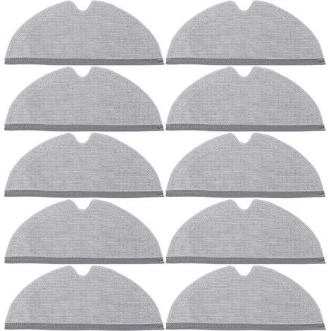 Suitable for Xiaomi Roborock S5 S50 S51 S55 S6 S6 MAXV S5 Max Vacuum Cleaner, Full Coverage Mopping Cloth (10pcs)